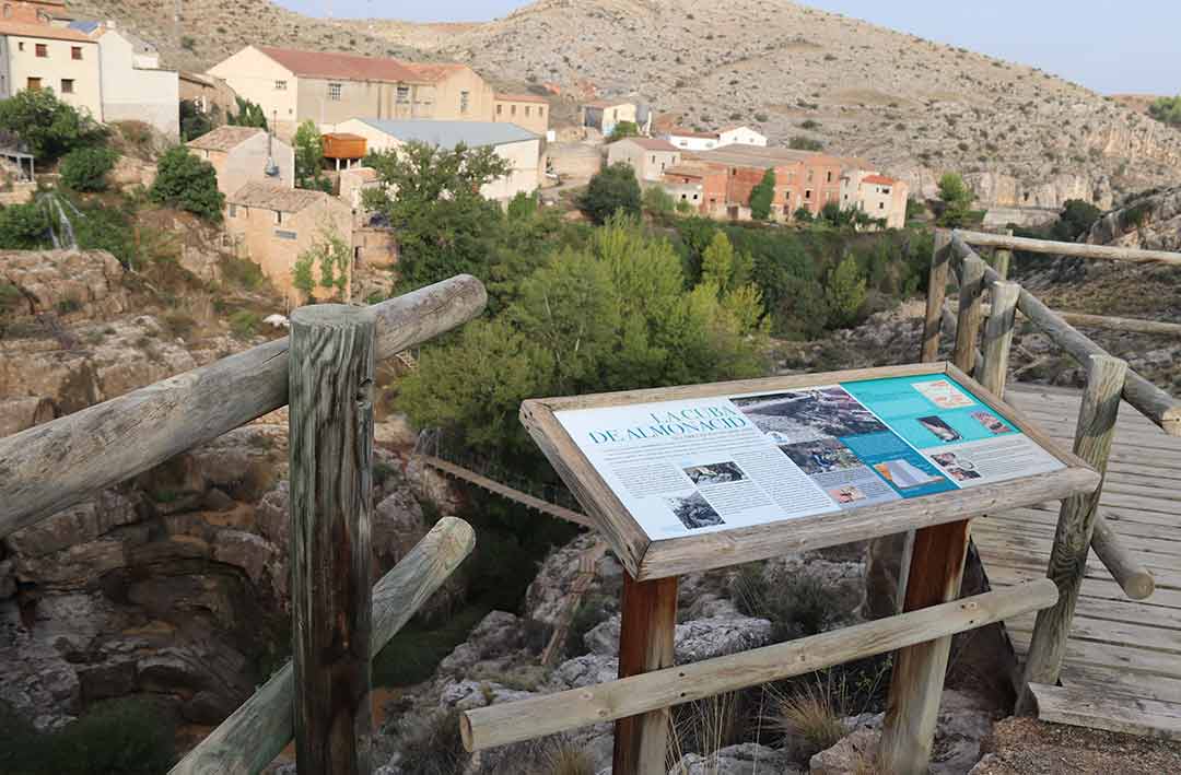 Belchite in Aragon Roman dam