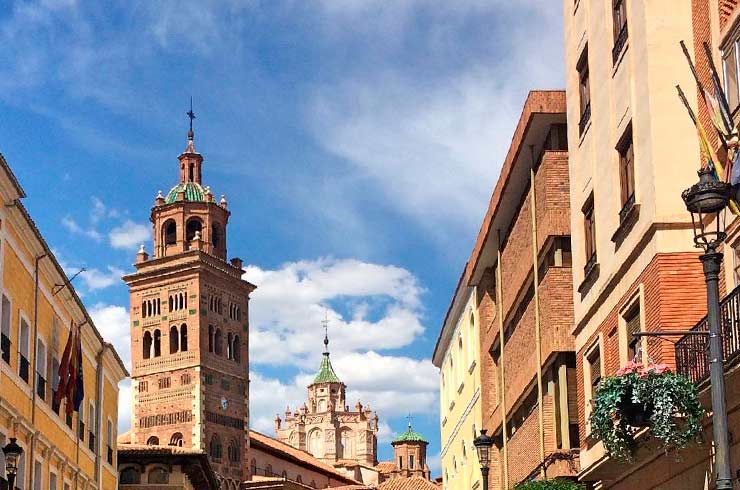 detalle torre mudejar teruel