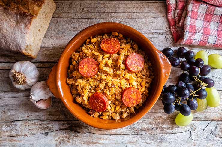 turismo gastronomico migas Aragon Zaragoza El Tubo