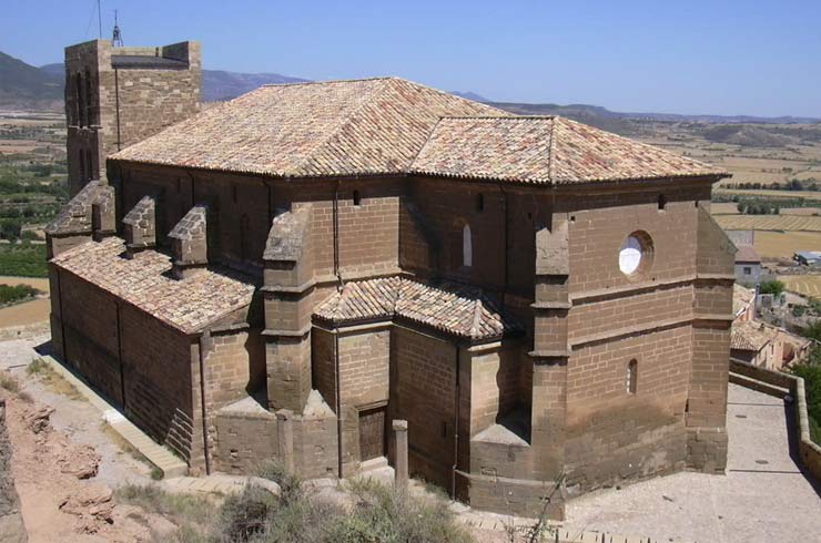 Colegiata de Bolea monumentos cercanos al Castillo de Loarre