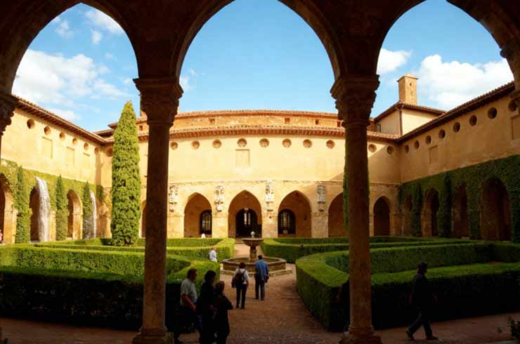 monasterio de piedra series rodajes peliculas