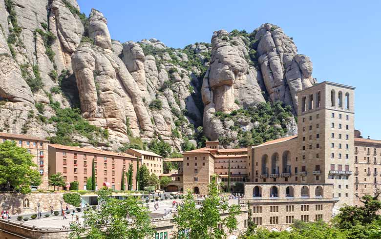 montserrat barcelona landscape